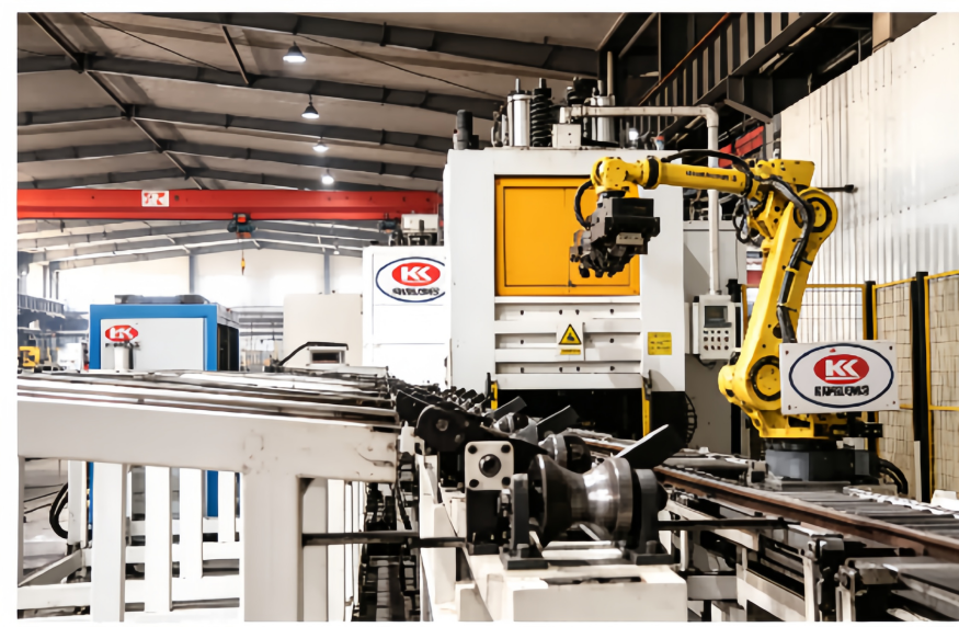 Robotic flat forging manipulators